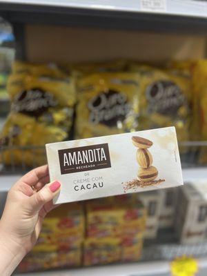 Amandita Creme com Cacau