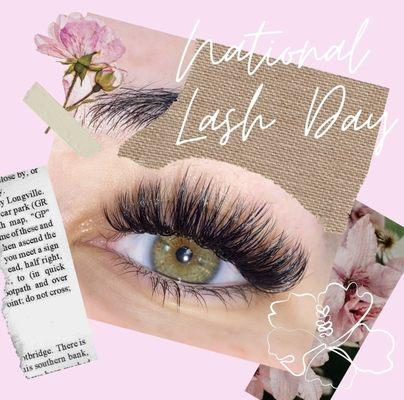 Volume lash extensions by Maria