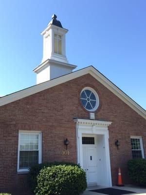 This is the entrance to the sanctuary/worship space. They are so very welcoming here!