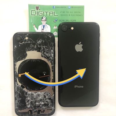 iPhone Smartphone Back cover back glass housing repair services and solutions!