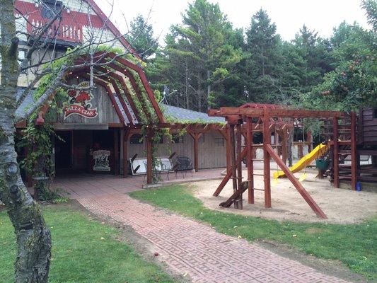 Just a tiny part of the massive playground.