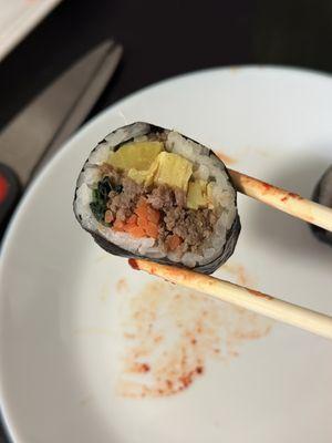 BBQ Beef Gimbap