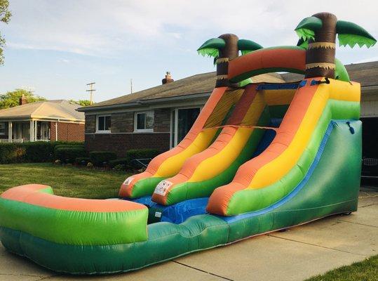 inflatable water slide