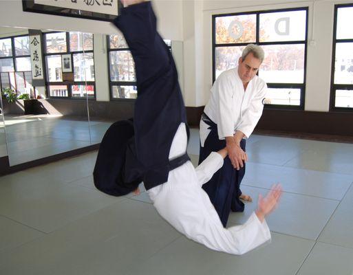 Chief instructor Douglas Firestone, 7th dan, Shihan, US Aikido Fed.