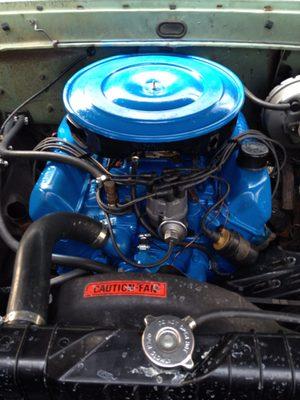 Ford 390 rebuilt by Automotive Artistry in Lacey, Washington.