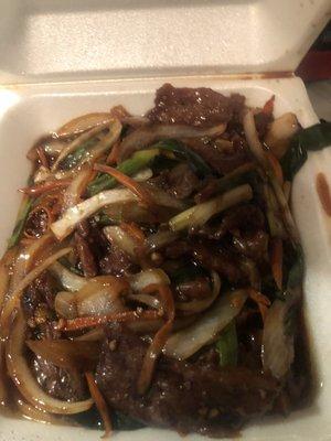 Mongolian beef