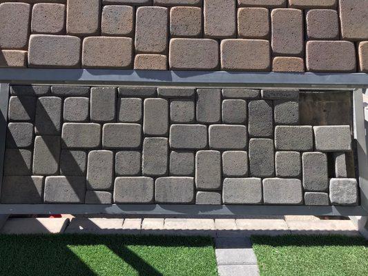 Traditional pavers