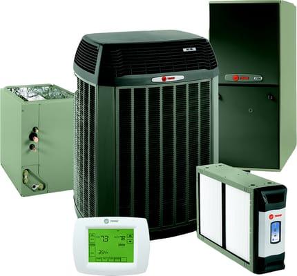 High Efficiency Heating and Air Conditioning Systems.