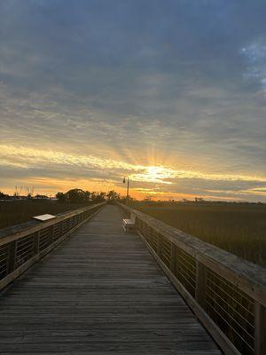 Sunset 
Shem Creek Park 
Mount Pleasant, SC