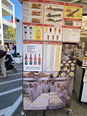 The Food Booths @ The Scots Festival @ The Queen Mary in Long Beach Feb. 2020