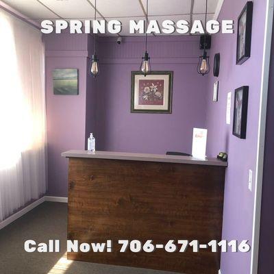 Welcome To Spring Massage