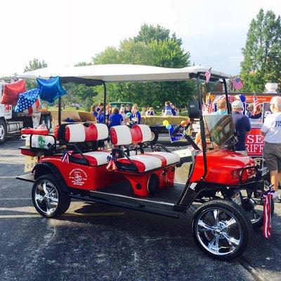 Personal Limo Golf Cart