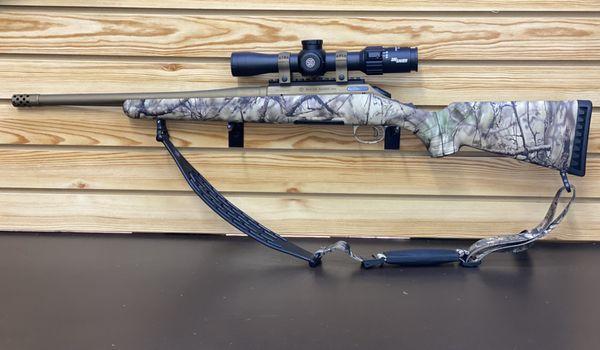 Ruger 243 Camo Rifle