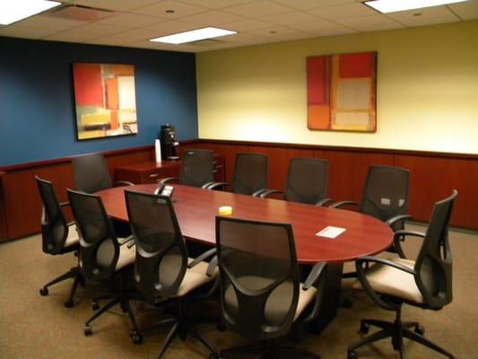 The board room in Chicago is perfect for corporate meetings and driving the success of your business.