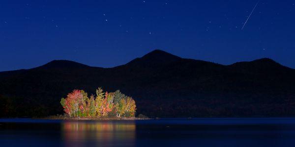 Glowing Island in Vermont