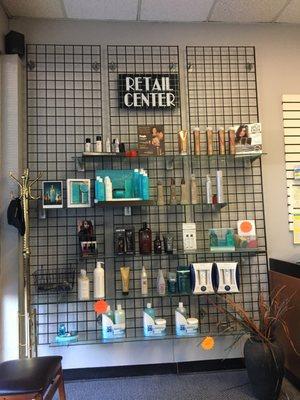 Retail Center. Get your products ladies!