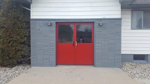 Big Red Doors!