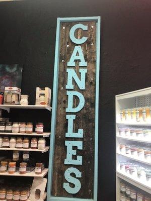 Candles display