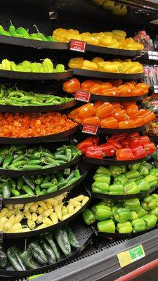 I am all about the aesthetics in the store you can tell the staff is taking time and quality care in the produce section