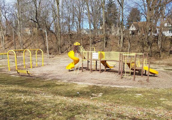 playground near the entrance