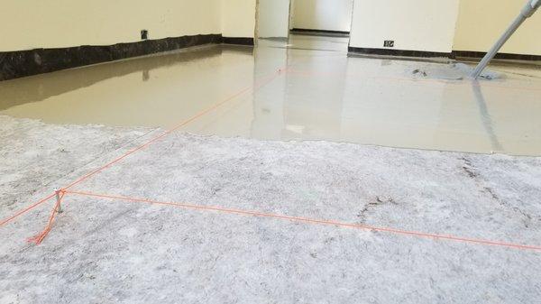 Floor Leveling, Lightweight Concrete, Gypsum Concrete (GypCrete), Self Leveling Concrete, Sound Control Systems California