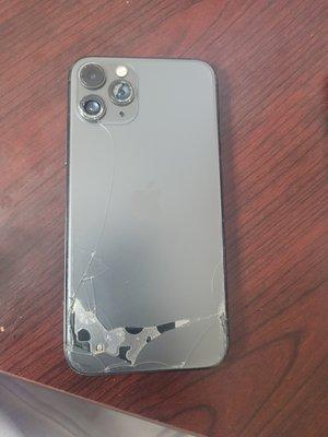 Backglass cracked