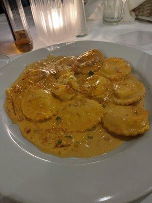 Lobster ravioli