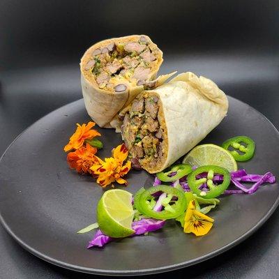 "The Ranch" Steak Burrito Best Big Burrito San Jose  Take Out Delivery