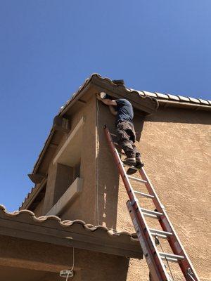 Residential CCTV installation