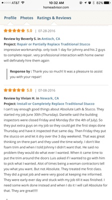 Real reviews from real verified homeowners!