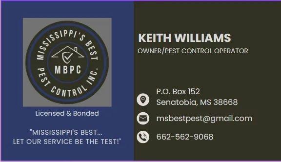 Mississippi's Best Pest Control