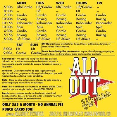 All Out Fitness Gym