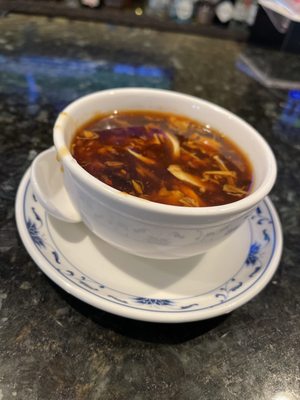 Sweet and sour soup.