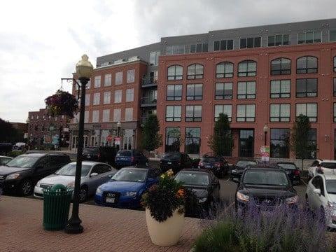 New construction apartment building with custom EIFS