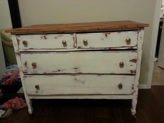 Dresser from Vintage Phoenix after it's home @ my house