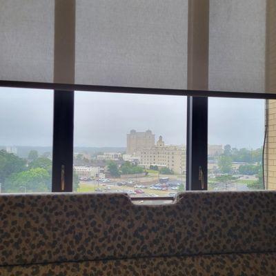 The view of Battle Creek from in-patient room 542.