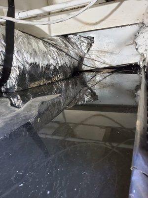 Crawl space flooded just 10 months after extensive AND expensive work - pic 4