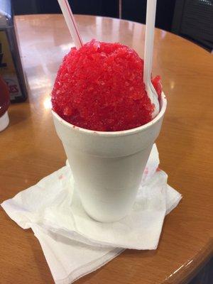 Only $1.75 for a snowball.  Could put a dent in Pandora's with better marketing.