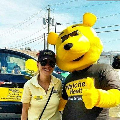 Portugal Day parade with the Weichert Bear!