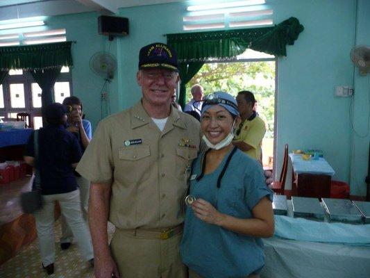 Dr. Emmy's Vietnam dental mission with the US Navy