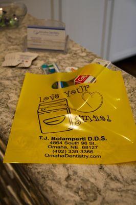 Patient Dental Care Supplies