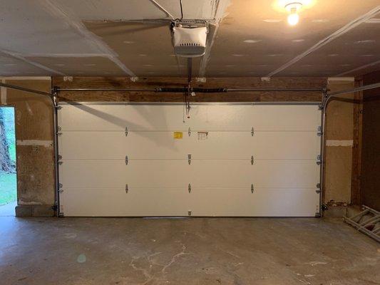 insulated garage door