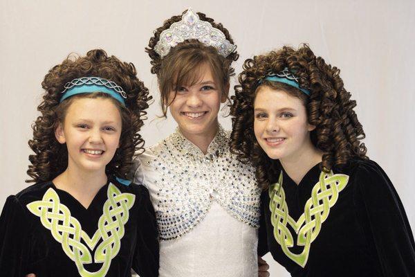 Harp Irish Dance Students.