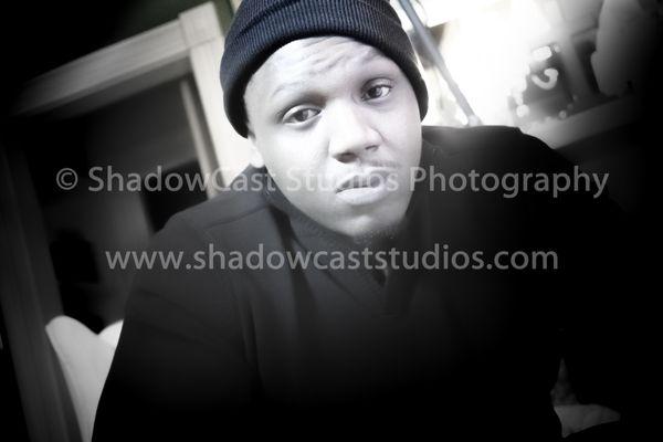 From a studio portrait shoot with Young Q, a Middle GA rap artist. Shot and edited by ShadowCast Studios.