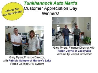 At Tunkhannock Auto Mart we appreciate our customers and work hard to keep their business.