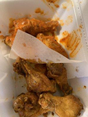 Hot and Jerk wings