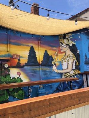 "Cambodia" mural