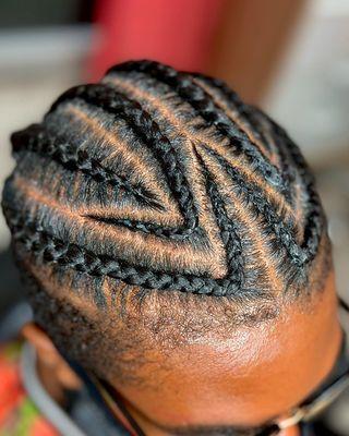 Men's freestyle braids