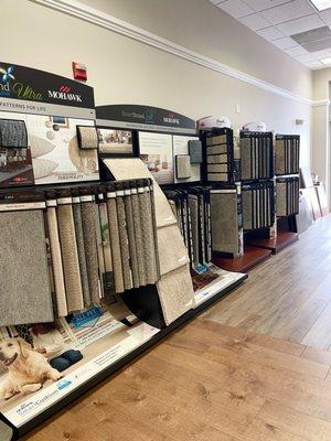 Carpets available. Mohaw, Shaw, DreamWeaver