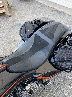 Custom cycle seats